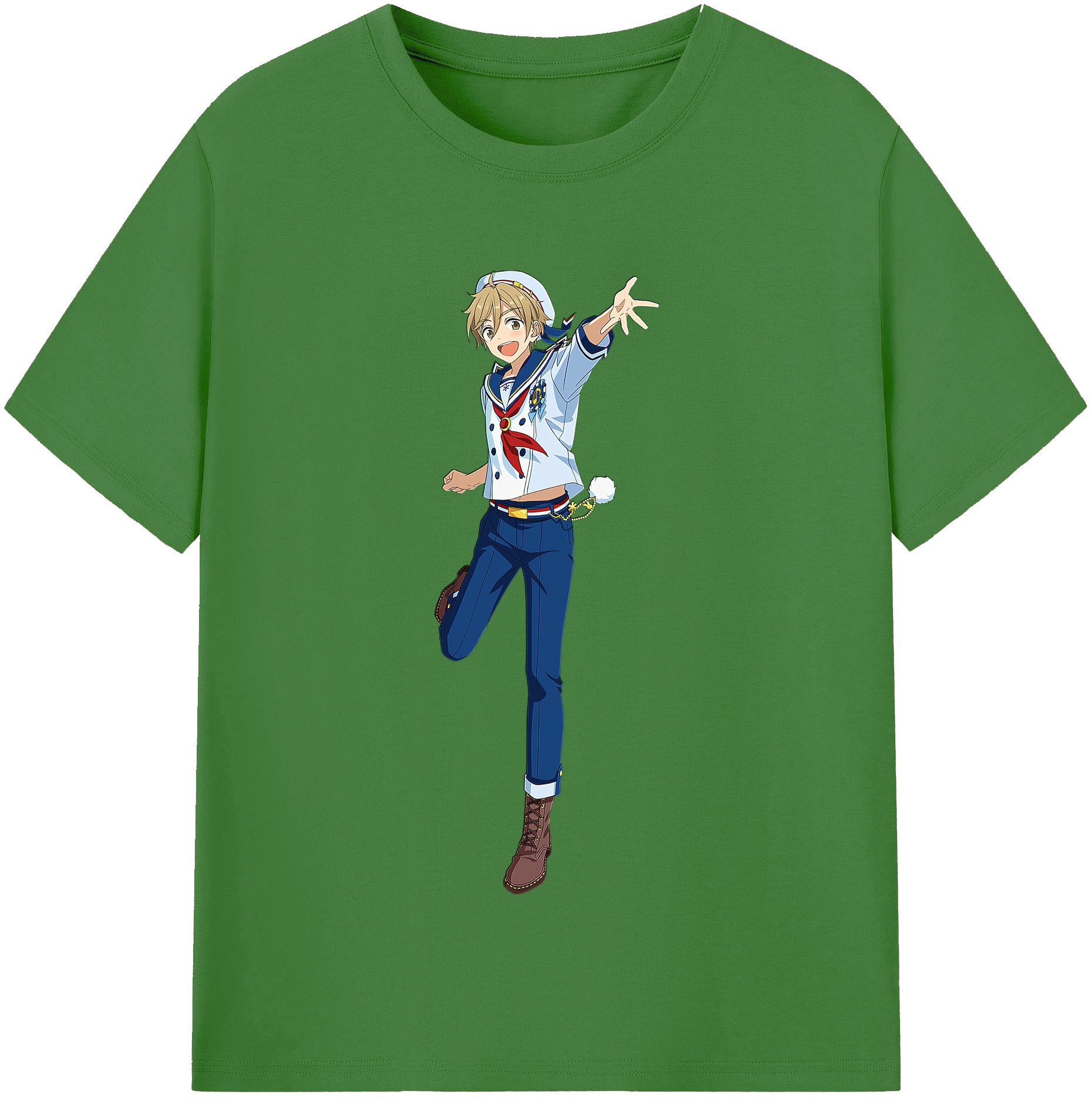 （画像用） あんさんぶるスターズ! Ensemble Stars レディースカジュアルプリントTシャツ（綿100％）